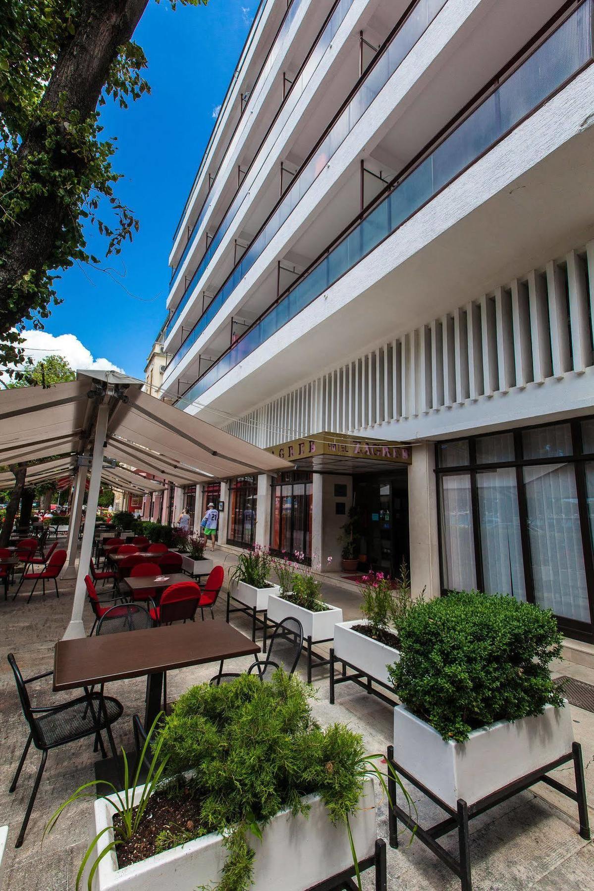 Hotel Zagreb Цриквеница Экстерьер фото